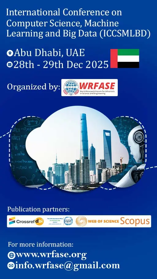 Computer Science, Machine Learning and Big Data Conference in Abu Dhabi, UAE